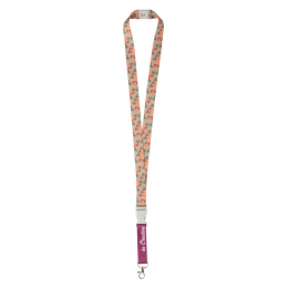 Custom sublimation lanyard
