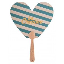 Custom hand fan