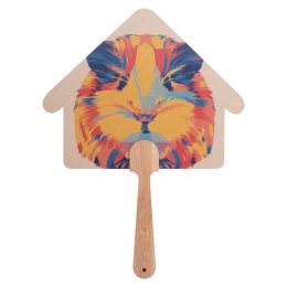 Custom hand fan