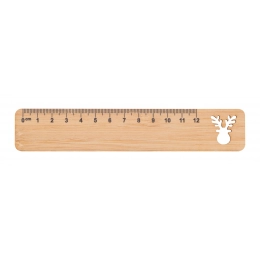 Bamboo ruler, reindeer