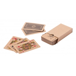 Recycled paper playing cards