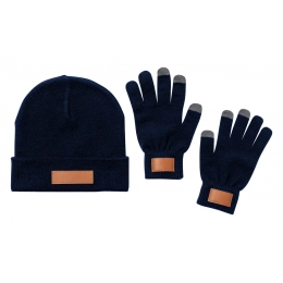 Hat and gloves set