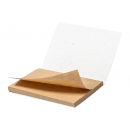 Seed paper sticky notepad