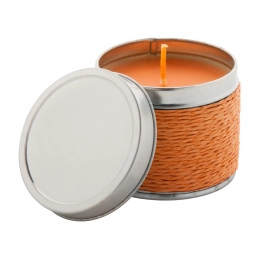 Scented candle, orange