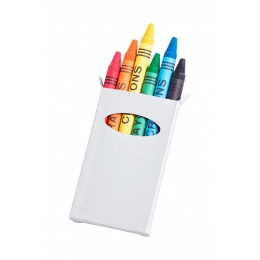 6 pc crayon set