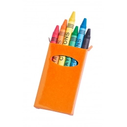 6 pc crayon set