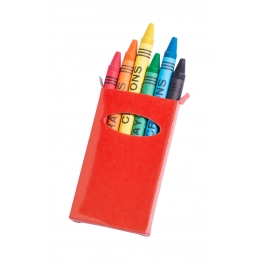 6 pc crayon set