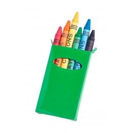 6 pc crayon set