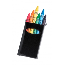 6 pc crayon set