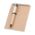 notebook with pen