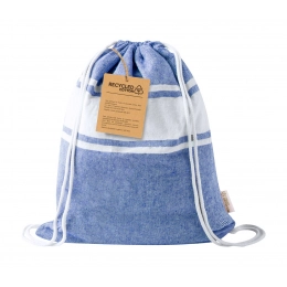 Beach towel and drawstring bag