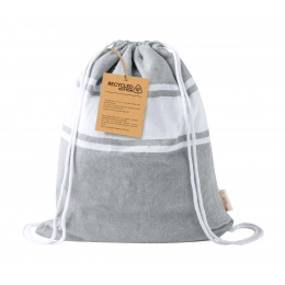 Beach towel and drawstring bag