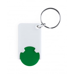 Trolley coin keyring