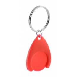 Trolley coin keyring