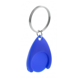 Trolley coin keyring