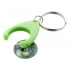 Пластиковый брелок с держателем для монеты Пластиковый брелок с держателем для монеты