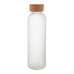 Glass sport bottle