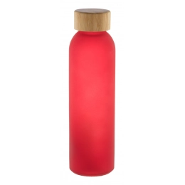 Glass sport bottle