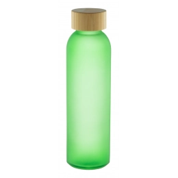 Glass sport bottle