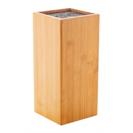 Bamboo knife block