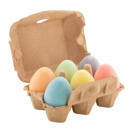 Chalk eggs
