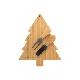 Christmas cheese knife set