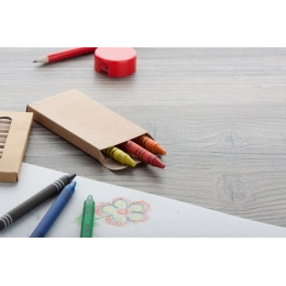 Set of 6 crayons