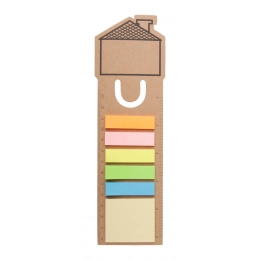 Bookmark with Hundy stickers