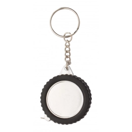 Keyring with tape measure