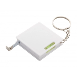 Tape measure with keyring