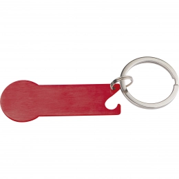 Metal bottle opener keyring STICKIT