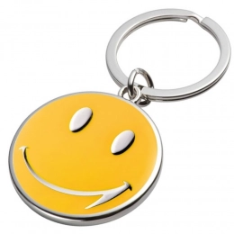 Металлический брелок SMILE