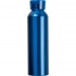 Recycled aluminum bottle with cork
