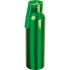 Recycled aluminum bottle with cork