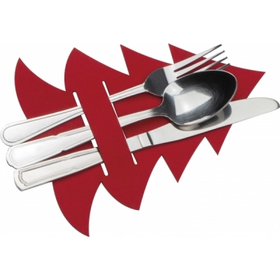 
                                                Christmas tree-shaped cutlery holder Duffel
                                                