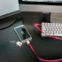 Lanyard with USB LE PORT cable 