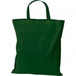 Хлопчатобумажная сумка с короткими ручками