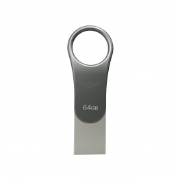 Pendrive с разъемом USB TYPE-C MOBILE C80, 3.2 SILICON POWER