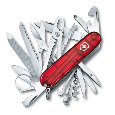 
                                                Швейцарский карманный нож SWISSCHAMP VICTORINOX, прозрачный
                                                