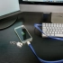 Lanyard with USB LE PORT cable 