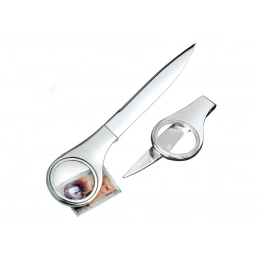 LETTER OPENER WITH MAGNIFIER - L=173mm