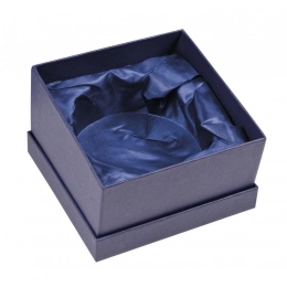 BLUE BOX BASE AND LID 120X120X65