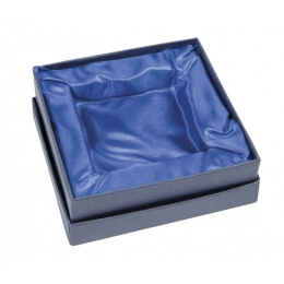 BLUE BOX SATIN BLUE 120X120X40 MM