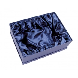 BLUE BOX SATIN BLUE 255X190X87 MM
