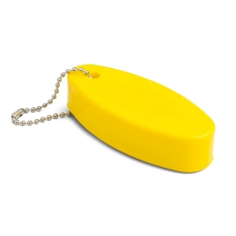 FLOATING YELLOW KEYCHAIN