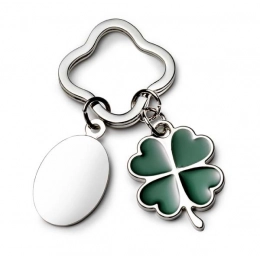 KEYCHAIN FOUR-LEAF CLOVER