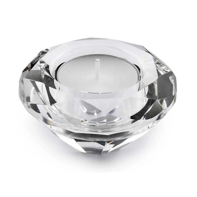 
                                                TEA-LIGHT HOLD. CRYSTAL ROUND - d=75 mm
                                                