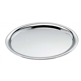 TRAY OVAL CHROMED - 220x287 mm