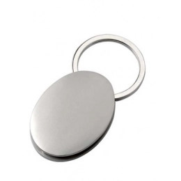 KEYCHAIN OVAL SHINY
