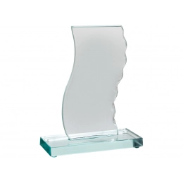 TROPHY WHITE BASE GREEN - h=190 mm